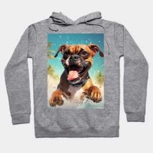 boxer dog Hoodie